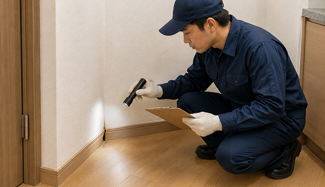 プロによる侵入経路の調査・特定