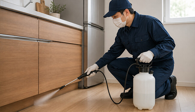 安全な薬剤での駆除