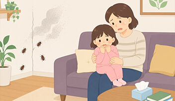 健康リスクと害虫の室内侵入